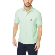 NAUTICA 诺帝卡 Pique 男士纯色弹力棉制短袖Polo衫