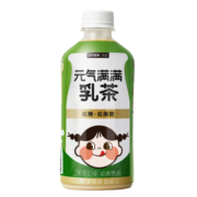 元气森林出品 茉香奶绿乳茶 低糖低脂肪奶茶饮料 450ml*12瓶 整箱