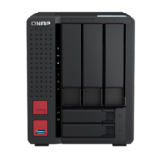 威联通（QNAP）TS-564内存8G四核五盘位双2.5GbE网络端口NAS网络存储4K影片转档（含硬盘4T*3）