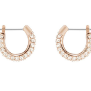 官网649元！Swarovski 施华洛世奇 STONE 玫瑰金穿孔耳环5446008  直邮含税到手￥302.14