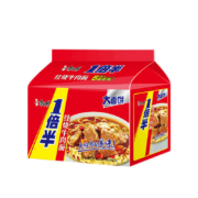 京喜特价APP、需抢券: 康师傅 方便面 一倍半红烧牛肉面 5连包