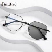 PLUS会员、需抢券：JingPro 镜邦 1.56极速感光变色镜片++超轻合金/钛架/TR镜架