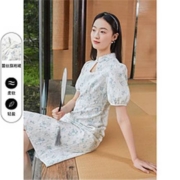 限尺码：3COLOUR 三彩 女士改良旗袍连衣裙 D372I1038L1046