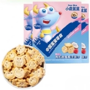 88VIP：Deer Blue 小鹿蓝蓝 婴幼儿有机树莓椰子饼干 80g*3盒装