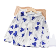 布童学BTX   男童女童空调服皮肤衣 SA01满花冰川 100码