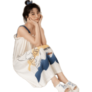 夏季薄款吊带睡裙女