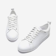 Cole Haan 歌涵 女士牛皮革轻量脚感系带小白鞋休闲鞋  W25898