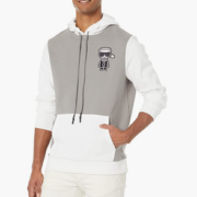 Karl Lagerfeld Paris 卡尔·拉格斐 男士连帽卫衣LM2K3964  直邮含税到手￥491.19
