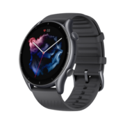 Amazfit 跃我 GTR 3 曜石黑 超长续航 50米防水 心率监测 智能运动手表 男女 华米科技出品