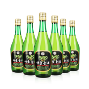 PLUS会员：竹叶青 酒 45%vol 清香型白酒 475ml*6瓶 整箱装
