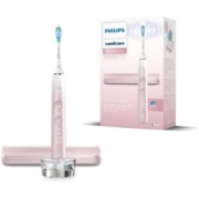 Philips 飞利浦 Sonicare DiamondClean 9000 系列电动牙刷特别版 - 声波刷,粉色,带 1 x C3 高级牙菌斑控制刷头(型号 HX9911/84)