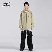 Mizuno 美津浓 中性款工装衬衫外套 A2CA2653