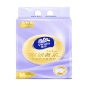 维达（Vinda）抽纸 棉韧奢柔80抽*3包M码 羊绒感亲肤纸巾 卫生纸 纸巾 餐巾纸