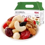 京东百亿补贴：百草味 坚果礼盒 活力鲜鲜款 525g /21袋