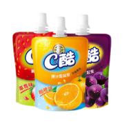 京喜特价APP、有券的上：徐福记 C酷可吸果冻 混合口味10袋装（约1200g）