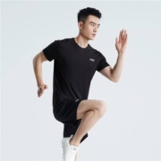 361度 运动套装 T恤短裤两件套 三款可选