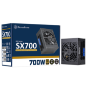 银欣（SilverStone）额定700W SX700-G SFX小电源(全日系电容/ITX电脑电源/金牌全模组/全电压/主动式PFC)