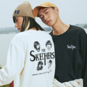 SKECHERS 斯凯奇 男女同款针织套头卫衣 L421U128-0074