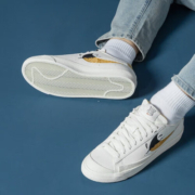 耐克（NIKE） 板鞋男鞋2023春季新款LAZER LOW 77运动鞋低帮轻便透气休闲鞋 DM0210-100 44.5