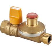 京东PLUS： 潜水艇 RB1/2F-1/2M燃气自闭阀 天然气管道阀门 四分内丝+外丝自闭阀