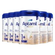 Aptamil 爱他美 白金版 婴儿配方奶粉 1+段 800g*6罐