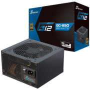 海韵 (SEASONIC)游戏电源G12 GC850电源 850W (80PLUS金牌直出/双路CPU供电/5年质保/14cm小身形/智能温控)