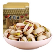 京东百亿补贴：LAO JIE KOU 老街口 大颗粒开心果250g*2袋