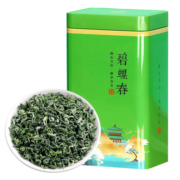 立香园 绿茶碧螺春2023新茶雨前茶叶春茶袋装绿茶浓香型礼盒装 散装半斤铁盒装