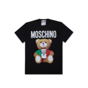 MOSCHINO 莫斯奇诺 Italian三色小熊短袖T恤E V0708 0540 1555-XXS F66-2151001