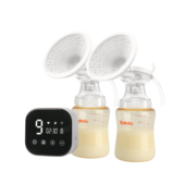 波咯咯 电动吸奶器双边微震通乳全自动吸乳器大吸力无痛便携挤奶 微震通乳/微躺护腰/PPSU奶瓶