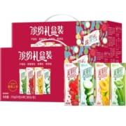 蒙牛真果粒缤纷礼盒装250g*24盒*2提整箱饮品