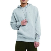 Champion 男士强力混合羊毛抽绳连帽套头衫S0889 Oxford Gray L