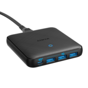 Anker 氮化镓65W1C3AUSB-C口PD快充头电源适配器Type-C数据线充电器插头iPhone12/11/XsMax手机笔记本MacBook