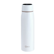 惠寻 智能显温保温杯 400ml 淡奶白