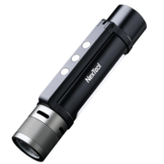 纳拓（NexTool）户外雷鸣六合一多功能强光手电筒 变焦远射LED应急灯Type-c