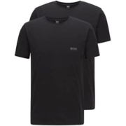 BOSS HUGO BOSS 男士 T 恤 Rn Co/El（2 件装）
