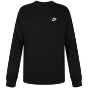 耐克 NIKE 男子 套头衫 AS M NSW CLUB CRW FT 运动服 BV2667-010黑色 XL码