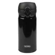 膳魔师 (THERMOS) 保温杯保冷杯时尚黑 350ml 不锈钢车载水杯旅行出游便携男女学生杯子生日礼物 JNL-353-JTB