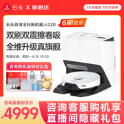 石头（roborock）G20 扫地机器人扫拖一体 自动清洗集尘 拖布免洗 家用自动清洗拖地机 新品上市 G20