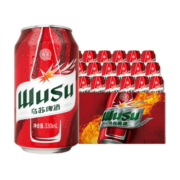 乌苏啤酒（wusu）红乌苏330ml*12罐