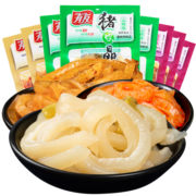 有友泡椒凤爪猪皮晶鸡爪休闲零食网红食品即食速食鸡肉花生竹笋小包装 香辣猪皮晶70g*1