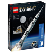 乐高（LEGO）IDEAS系列积木玩具 92176 美国宇航局阿波罗土星五号