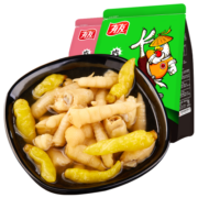 有友泡椒凤爪山椒小袋酸辣鸡爪子椒香味重庆特产休闲零食小吃268g*2包 山椒味268g*2