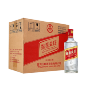 五粮液股份公司出品 绵柔尖庄 浓香型白酒整箱 50度 500ml 光瓶131 12瓶 整箱装