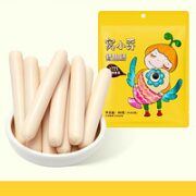 窝小芽 儿童零食鳕鱼肉肠 10g*8根