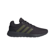 adidas阿迪达斯官方LITE RACER CLN 2.0男运动休闲实用舒适跑步鞋 黑/深酸绿 42(260mm)