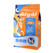 SolidGold 素力高 金装金素鸡成猫高蛋白无谷猫粮 5.44kg 赠加餐罐170g
