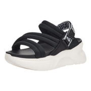 UGG2022夏季女士凉鞋厚底魔术贴LOGO款舒适休闲时尚凉鞋 1125101