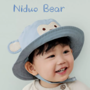 niduo bear 尼多熊 宝宝渔夫帽
