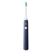 飞利浦(PHILIPS) 电动牙刷 成人声波震动牙刷 净力刷 2种模式 温和清洁 深蓝色 HX2431/06